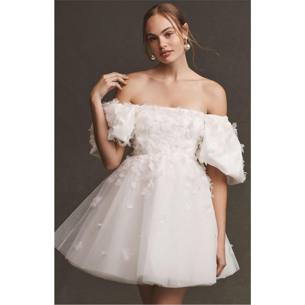 Anthropologie BHLDN Cleo Mini tulle dress